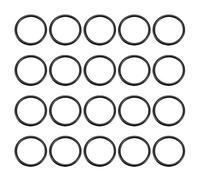 sourcing map Nitrile Rubber O-Rings, 24mm OD 20mm ID 2mm Width, Metric Sealing Gasket, Pack of 20