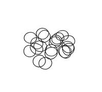 sourcing map Nitrile Rubber O-Rings 25mm OD 23mm ID 1mm Width, Metric Sealing Gasket for Automotive Machine Plumbing, Pack of 20