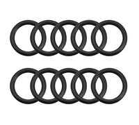 sourcing map Nitrile Rubber O-Rings 27mm OD 20.8mm ID 3.1mm Width, Metric Sealing Gasket, Pack of 10