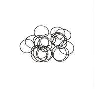 sourcing map Nitrile Rubber O-Rings 27mm OD 25mm ID 1mm Width, Metric Sealing Gasket for Automotive Machine Plumbing, Pack of 20