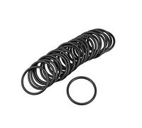 sourcing map Nitrile Rubber O-Rings 32mm OD 27mm ID 2.5mm Width, Metric Nitrile Rubber Sealing Gasket for Automotive Machine Plumbing, Pack of 25