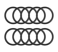 sourcing map Nitrile Rubber O-Rings 34mm OD 27mm ID 3.5mm Width, Metric Nitrile Rubber Sealing Gasket, Pack of 10