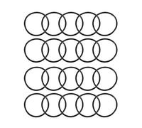 sourcing map Nitrile Rubber O-Rings 36mm OD 32mm ID 2mm Width, Metric Nitrile Rubber Sealing Gasket, Pack of 20