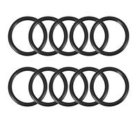 sourcing map Nitrile Rubber O-Rings 38mm OD 30mm ID 4mm Width, Metric Sealing Gasket for Automotive Machine Plumbing, Pack of 10