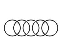 sourcing map Nitrile Rubber O-Rings 45mm OD 40.2mm ID 2.4mm Width, Metric Sealing Gasket for Automotive Machine Plumbing, Pack of 5