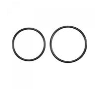 sourcing map Nitrile Rubber O-Rings 50mm 55mm OD 43.8mm 48.8mm ID 3.1mm Thick Seal Gasket, Black 20in1 Set