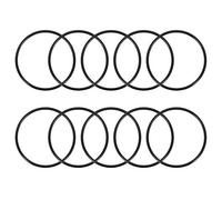 sourcing map Nitrile Rubber O-Rings 52mm OD 47.2mm ID 2.4mm Width, Metric Sealing Gasket, Pack of 10