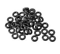 sourcing map Nitrile Rubber O-Rings 5mm OD 2mm ID 1.5mm Width, Metric Sealing Gasket for Automotive Machine Plumbing, Pack of 50