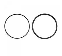 sourcing map Nitrile Rubber O-Rings 60mm OD 54mm 56mm ID 2mm 3mm Thick Seal Gasket, Black 15in1 Set