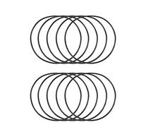 sourcing map Nitrile Rubber O-Rings 60mm OD 57mm ID 1.5mm Width, Metric Sealing Gasket, Pack of 10