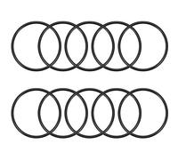 sourcing map Nitrile Rubber O-Rings 63mm OD 56mm ID 3.5mm Width, Metric Nitrile Rubber Sealing Gasket for Automotive Machine Plumbing, Pack of 10