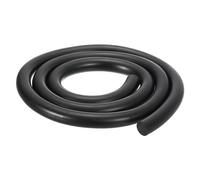 sourcing map Nitrile Rubber Round Seal Strip, 12mm(15/32") Diameter 1 Meters (3.28Ft) Long Hard Solid Rubber Weather Stripping for DIY Gasket, Industrial Equipment, and Furniture