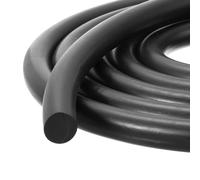 sourcing map Nitrile Rubber Seal Strip, 18mm(0.71") Diameter x 1 Meter (3.28Ft) Long Round Solid Weather Stripping for Reduce Noise, Shock, Friction