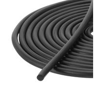 sourcing map Nitrile Rubber Seal Strip, 3mm(0.12") Diameter x 10 Meters (32.81Ft) Long Round Solid Weather Stripping for Reduce Noise, Shock, Friction