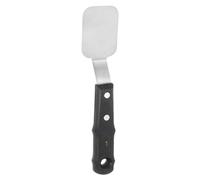 sourcing map No.1 Painting Palette Knife Stainless Steel Flat Spatula Pallet Knife Metal Scraper with Wood Handle for Oil Acrylic Paint Canvas Color Mixing Spreading