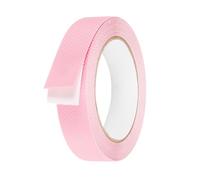 sourcing map Non Grid Tape 1 in x 16.5 ft Waterproof Checkered Non Slip Skid Tape PEVA Self-Adhesive Backing for Stairs Treads, Hardwood Floor, Indoor and Outdoor Steps, Pink