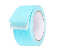 sourcing map Non Grid Tape 2 in x 16.5 ft Waterproof Checkered Non Slip Skid Tape PEVA Self-Adhesive Backing for Stairs Treads, Hardwood Floor, Indoor and Outdoor Steps, Light Blue