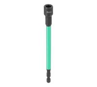 sourcing map Nut Driver Drill Bit 11/32 Inch Socket 1/4" Hex Shank 6" (150mm) Extra Long Magnetic 6-Point Sockets Quick Change CR-V Steel Bolt Setters for Power Drill Drivers