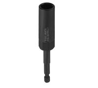 sourcing map Nut Driver Drill Bit 13mm Metric Deep Socket 1/4" Hex Shank 4.3" (110mm) Extra Long 6-Point Sockets Quick Change CR-V Steel Bolt Setters for Power Drill Drivers