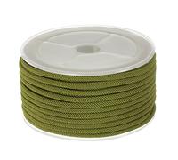 sourcing map Nylon Beading Cord 3mm x 32.8 Feet Bracelet Making Knotting String, Olive Green