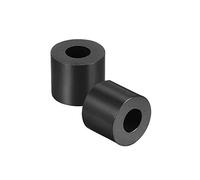 sourcing map Nylon Round Spacer Washer 3.2mm ID 7mm OD 5mm Height for M3 Screws Black 300Pcs