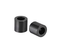 sourcing map Nylon Round Spacer Washer 4.2mm ID 7mm OD 7mm Height for M4 Screws Black 300Pcs