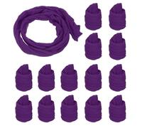 sourcing map Nylon Stockings Flower Fabric, 65cm/ 25.6" Mesh Tensile Silk Nylon Fabric DIY Floral Crafting Kit for DIY Flower Making Wedding Crafts Decoration (Dark Purple, Pack of 25)