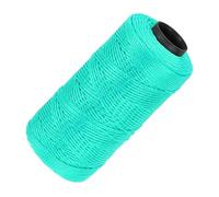 sourcing map Nylon String 3 Strands Twisted Mason Line 1.5mm x 218 Yards Nylon Twine String for DIY Projects, Home Improvement, Gardening, Gift Wrapping, Christmas Party Supplies, Deep Teal