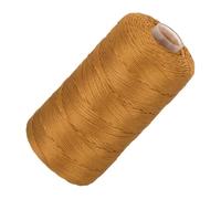 sourcing map Nylon String Cord 1.5mm x 218 Yards Macrame Rope Braided Thread Twine String Smooth Beading Cord for Jewelry Making Supplies, DIY Craft, Light Coffee