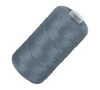 sourcing map Nylon String Cord 2.5mm x 218 Yards Macrame Rope Braided Thread Twine String Smooth Beading Cord for Jewelry Making Supplies, DIY Craft, Dark Gray
