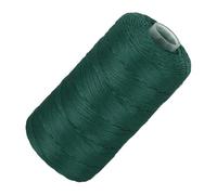 sourcing map Nylon String Cord 2.5mm x 218 Yards Macrame Rope Braided Thread Twine String Smooth Beading Cord for Jewelry Making Supplies, DIY Craft, Deep Green