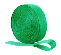 sourcing map Nylon Webbing Strap, 22 Yards x 1-1/2" Polypropylene Flat Webbing Band for Pool Solar Cover, Repairing DIY Crafting(Green)