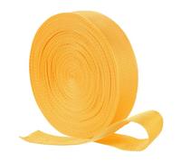 sourcing map Nylon Webbing Strap, 22 Yards x 1-1/2" Polypropylene Flat Webbing Band for Pool Solar Cover, Repairing DIY Crafting(Yellow)