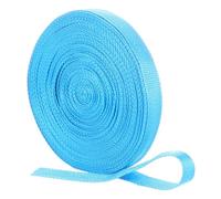 sourcing map Nylon Webbing Strap, 22 Yards x 5/8" Polypropylene Flat Webbing Band for Bags, Pool Solar Cover, Repairing DIY Crafting (Azure)