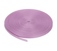 sourcing map Nylon Webbing Strap Flat 3/8 Inch 50 Yards Bright Grape Purple for Outdoor DIY Gear Repair, Backpack, Luggage-rack, Crafts
