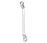 sourcing map Offset Extra Long Box End Wrench 8 x 10 mm Metric 12 Point 75 Degree Offset Double End Box Ratcheting Wrench Carbon Steel Polished Long Spanner Tools