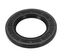 sourcing map Oil Seal, 1.75"x2.81"x0.28" TC Nitrile Rubber Double Lip Cover Shaft Oil Seal 44.45 x 71.33 x 7mm with Spring for Mechanical Automobile Bearing Shaft, Black
