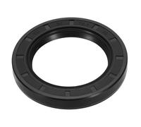 sourcing map Oil Seal, 1.97"x2.84"x0.39" TC Nitrile Rubber Double Lip Cover Shaft Oil Seal 50 x 72.1 x 10mm with Spring for Mechanical Automobile Bearing Shaft, Black