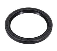 sourcing map Oil Seal, 3.15"x3.94"x0.33" TC Nitrile Rubber Double Lip Cover Shaft Oil Seal 80 x 100 x 8.5mm with Spring for Mechanical Automobile Bearing Shaft, Black