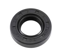 sourcing map Oil Seal, TC 14mm x 26mm x 7mm Nitrile Rubber Cover Double Lip with Spring for Bearing Shaft, Black Pack of 1