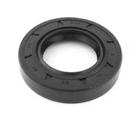sourcing map Oil Seal, TC 30mm x 52mm x 10mm Nitrile Rubber Cover Double Lip with Spring for mechanical motive Axle Shaft, Black Pack of 1