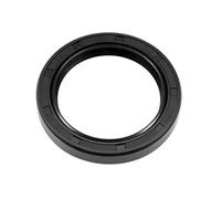 sourcing map Oil Seal, TC 35mm x 47mm x 7mm Nitrile Rubber Cover Double Lip with Spring for Bearing Shaft, Black Pack of 1