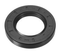 sourcing map Oil Seal, TC 35mm x 60mm x 10mm Nitrile Rubber Cover Double Lip with Spring for Mechanical Motive Axle Bearing Shaft, Black