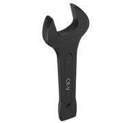 sourcing map Open End Striking Wrench 55mm Metric CR-V Steel Single Open Spanner Baking Paint U Shape Head Wrench Hand Tool for Mechanical Automotive Repair