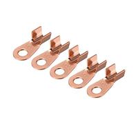 sourcing map OT-100A Open-End Copper Crimp Terminal Lugs AWG 8-4 Battery Cable Connector 5pcs