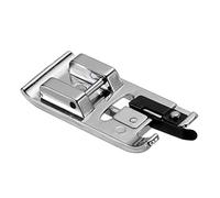 sourcing map Overcast Foot Sewing Machine Foot Galvanized Iron Presser Foot 37.5x16mm, 2Pcs