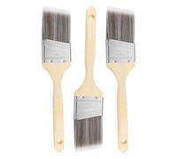 sourcing map Paint Brush 2.5" Reusable Variety Angle Brushes Paint for All Latex Oil Painting Walls Homes Improvement, 3pcs