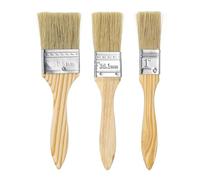 sourcing map Paint Brush 3pcs Reusable Variety Angle Brushes Paint for All Latex Oil Painting Walls Homes Improvement