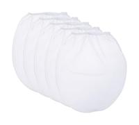 sourcing map Paint Strainer Bags 1 Gallon 10"x7.9" Fine Mesh Reusable Polyester Strainer with Elastic Opening for Painting, Aquarium, Lab, Agricultural, Industrial, 5Pcs