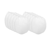 sourcing map Paint Strainer Bags 2Gallon 1.65"x1.46" Nylon Bag with Elastic Opening 10Pcs